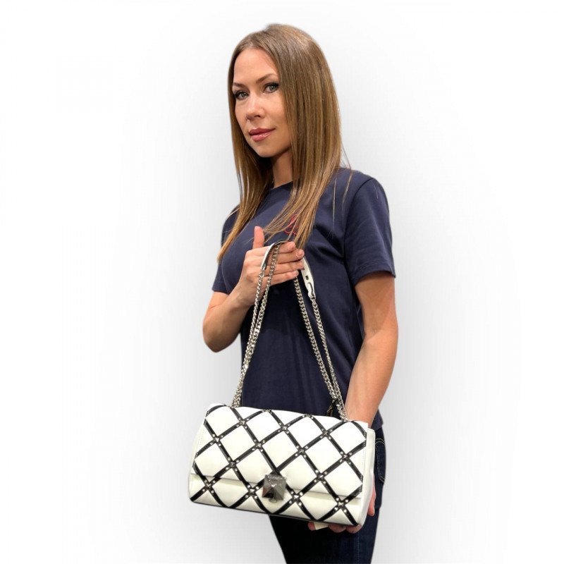 Сумка Cromia 1405939 BIANCO-NERO Сумка Cromia 1405939 BIANCO-NERO